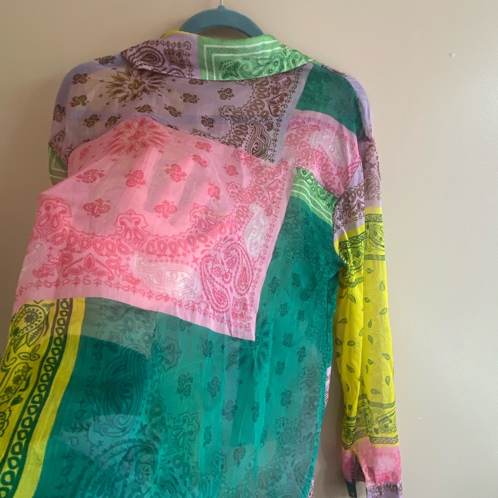 AKIRA Multicolor Paisley Shirt - Picture 5 of 5